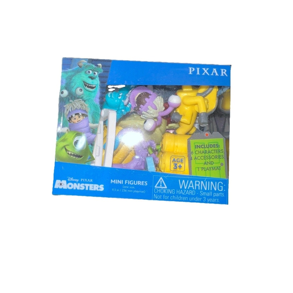 (J1/5)Pixar Monsters Inc Mini Figures Set New